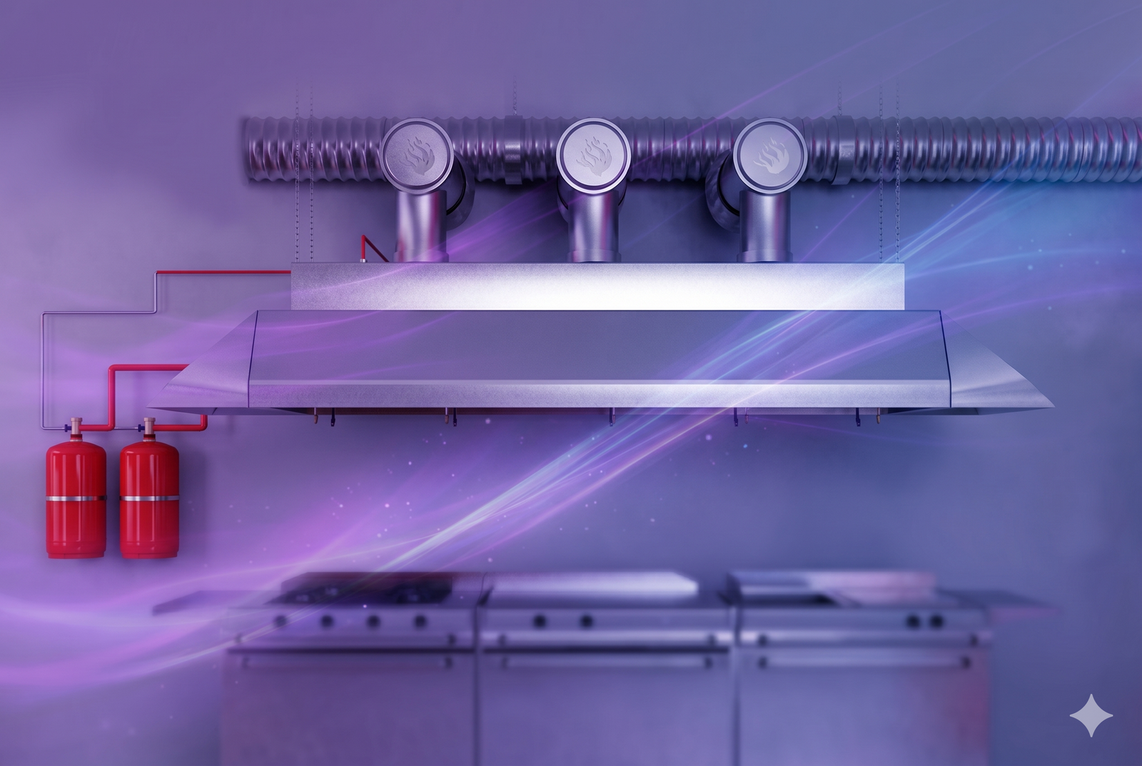 Mətbəx Tipli Yanğınsöndürmə Sistemləri